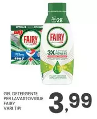 Fairy - Gel Detergente Per Lavastoviglie Fairy - Gel Detergente Per Lavastoviglie
