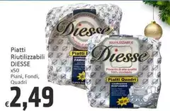 Diesse - Piatti Riutilizzabili Diesse - Piatti Riutilizzabili