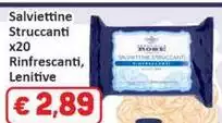 Salviettine Struccanti X20 Rinfrescanti,