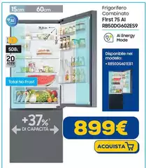Samsung - Frigorifero Combinato First 75 Al RB50DG602ES9
