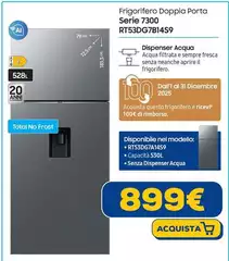 Samsung - Frigorifero Doppia Porta Serie 7300 RT53DG7B14S9
