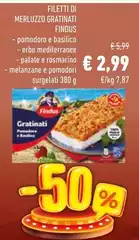 Findus - Filetti Di Merluzzo Gratinati Findus - Filetti Di Merluzzo Gratinati