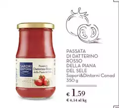 Sapori - Passata Di Datterino Rosso Della Piana Del Sele &Dintorni Sapori - Passata Di Datterino Rosso Della Piana Del Sele &Dintorni