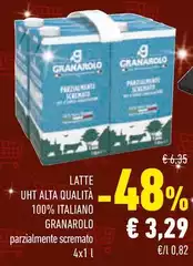 Granarolo - Latte UHT Alta Qualità 100% Italiano Granarolo - Latte UHT Alta Qualità 100% Italiano
