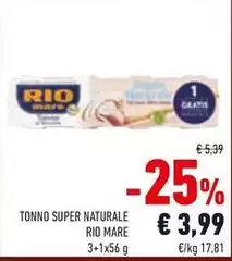 Rio Mare - Tonno Super Naturale Rio Mare - Tonno Super Naturale