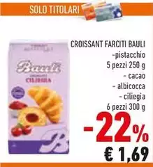 Bauli - Croissant Farciti Bauli - Croissant Farciti