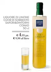 Sapori - Liquore Di Limone Cuor Di Sorrento &Dintorni Sapori - Liquore Di Limone Cuor Di Sorrento &Dintorni