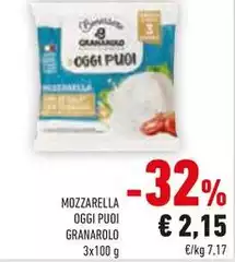 Granarolo - Mozzarella Oggi Puoi Granarolo - Mozzarella Oggi Puoi