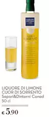 Sapori - Liquore Di Limone Cuor Di Sorrento &Dintorni