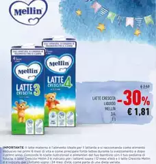 Mellin - Latte Crescita Liquido Mellin - Latte Crescita Liquido