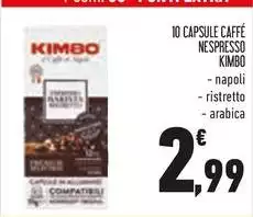 Kimbo - Capsule Caffè Nespresso Kimbo - Capsule Caffè Nespresso