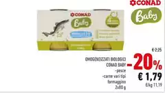 Conad - Omogeneizzati Biologici Conad - Omogeneizzati Biologici