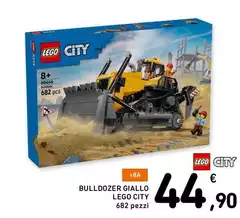 Lego - Bulldozer Giallo City Lego - Bulldozer Giallo City