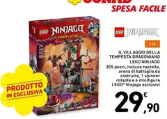 Lego - Il Villaggio Della Tempesta Dragoniano Ninjago Lego - Il Villaggio Della Tempesta Dragoniano Ninjago