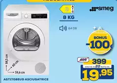 Smeg - Ascitobeud Asciugatrice