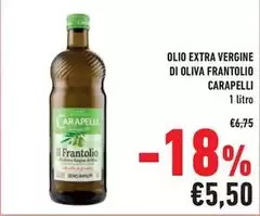 Carapelli - Olio Extra Vergine Di Oliva Frantolio Carapelli - Olio Extra Vergine Di Oliva Frantolio