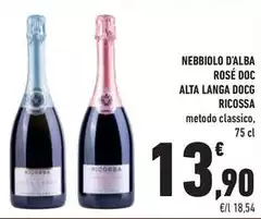Riscossa - Nebbiolo D'alba Rose DOC Alta Langa DOCG Riscossa - Nebbiolo D'alba Rose DOC Alta Langa DOCG