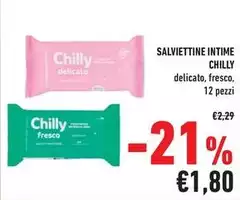 Chilly - Salviettine Intime