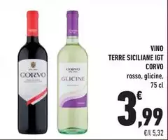 Corvo - Vino Terre Siciliane IGT Corvo - Vino Terre Siciliane IGT