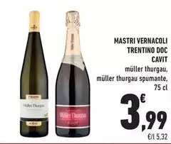 Cavit - Mastri Vernacoli Trentino DOC Cavit - Mastri Vernacoli Trentino DOC