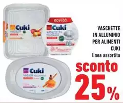 Cuki - Vaschette In Alluminio Per Alimenti Cuki - Vaschette In Alluminio Per Alimenti