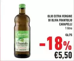 Carapelli - Olio Extra Vergine Di Oliva Frantolio Carapelli - Olio Extra Vergine Di Oliva Frantolio