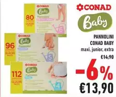 Conad - Pannolini Baby Conad - Pannolini Baby