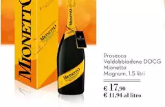 Mionetto - Prosecco Valdobbiadene DOCG Magnum Mionetto - Prosecco Valdobbiadene DOCG Magnum
