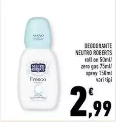Neutro Roberts - Deodorante Neutro Roberts - Deodorante