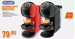 De Longhi - Macchina Caffè Dolce Gusto Genio S Plus De Longhi - Macchina Caffè Dolce Gusto Genio S Plus