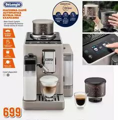 De Longhi - Macchina Caffè Automatica Rivelia Milk EXAM44055 De Longhi - Macchina Caffè Automatica Rivelia Milk EXAM44055