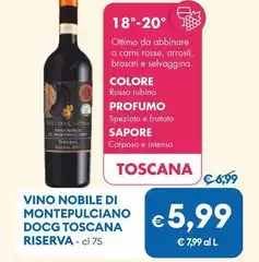 Vino Nobile Di Montepulciano DOCG Toscana Riseva Vino Nobile Di Montepulciano DOCG Toscana Riseva