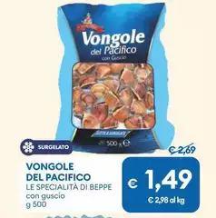 Le Specialità Di Beppe - Vongole Del Pacifico Le Specialità Di Beppe - Vongole Del Pacifico