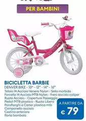 Denver Bike - Bicicleta Barbie 10''