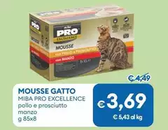 Miba Pro Excellence - Mousse Gatto Miba Pro Excellence - Mousse Gatto