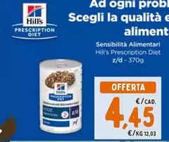 Hill's - Sensibilità Alimentari Hill's - Sensibilità Alimentari