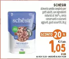 Schesir - Alimento Umido Completo Per Gatti Schesir - Alimento Umido Completo Per Gatti