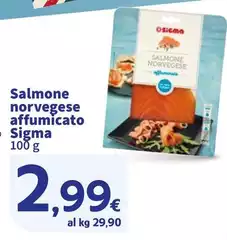 Sigma - Salmone Norvegese Affumicato Sigma - Salmone Norvegese Affumicato