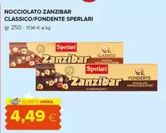 Sperlari - Nocciolato Zanzibar Classico/Fondente Sperlari - Nocciolato Zanzibar Classico/Fondente