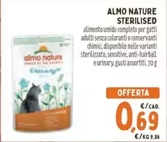 Almo Nature - Sterilised Almo Nature - Sterilised