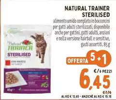 Natural Trainer - Sterilised Natural Trainer - Sterilised