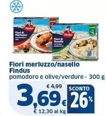 Findus - Fiori Merluzzo/ Nasello Findus - Fiori Merluzzo/ Nasello