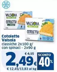 Valsoia - Cotolette Classiche Valsoia - Cotolette Classiche
