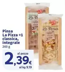 Pinsa - La Pizza +1 Classica, Integrale Pinsa - La Pizza +1 Classica, Integrale