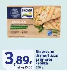 Frosta - Bistecche Di Merluzzo Grigliate Frosta - Bistecche Di Merluzzo Grigliate