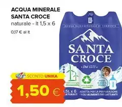 Santa croce - Acqua Minerale Santa croce - Acqua Minerale
