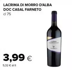 Casal farneto - Lacrima Di Morro D'alba DOC Casal farneto - Lacrima Di Morro D'alba DOC