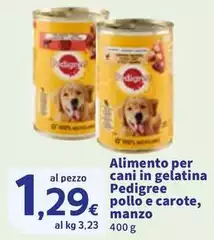 Pedigree - Alimento Per Cani In Gelatina Pollo E Carote, Manzo Pedigree - Alimento Per Cani In Gelatina Pollo E Carote, Manzo