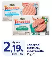 Gran Terre - Teneroni Classico, Mozzarella Gran Terre - Teneroni Classico, Mozzarella