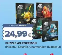 Pokémon - Puzzle 4d Pokémon - Puzzle 4d